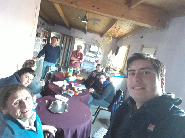Reunión en Sierra Colorada
