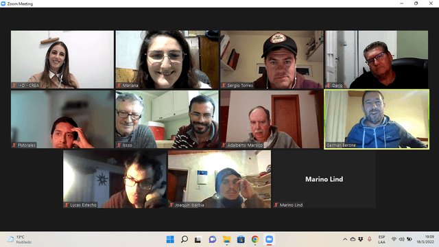 Argentina's grazing network carries out a virtual workshop.