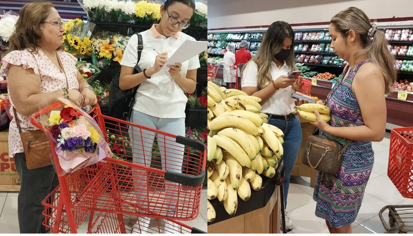 INTERVIEWS ARE CARRIED OUT TO HUNDREDS OF PANAMANIANS TO IDENTIFY THE CONSUMPTION OF BEANS