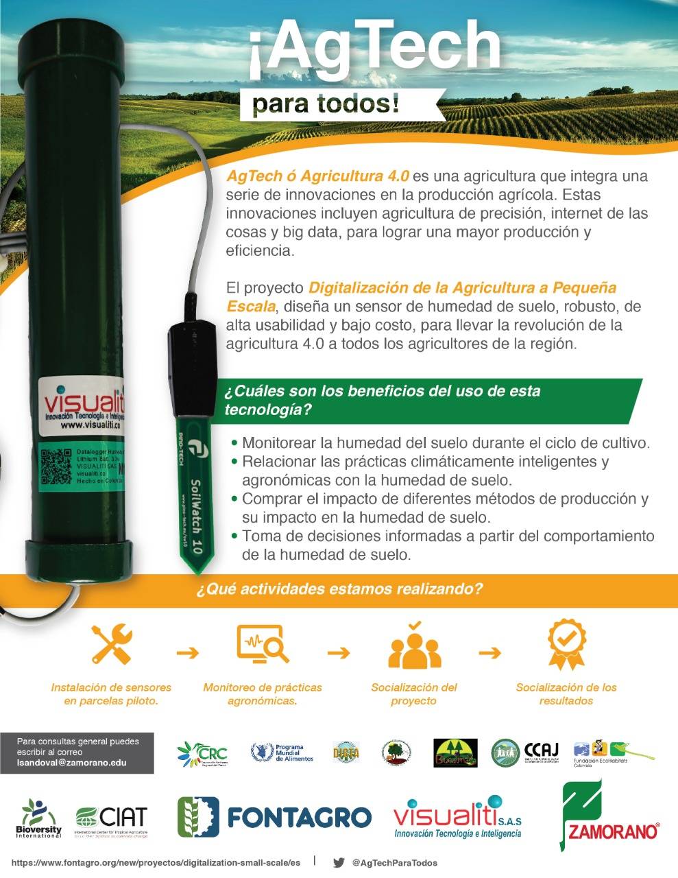 Let the digitalization of small scale agriculture begin! 