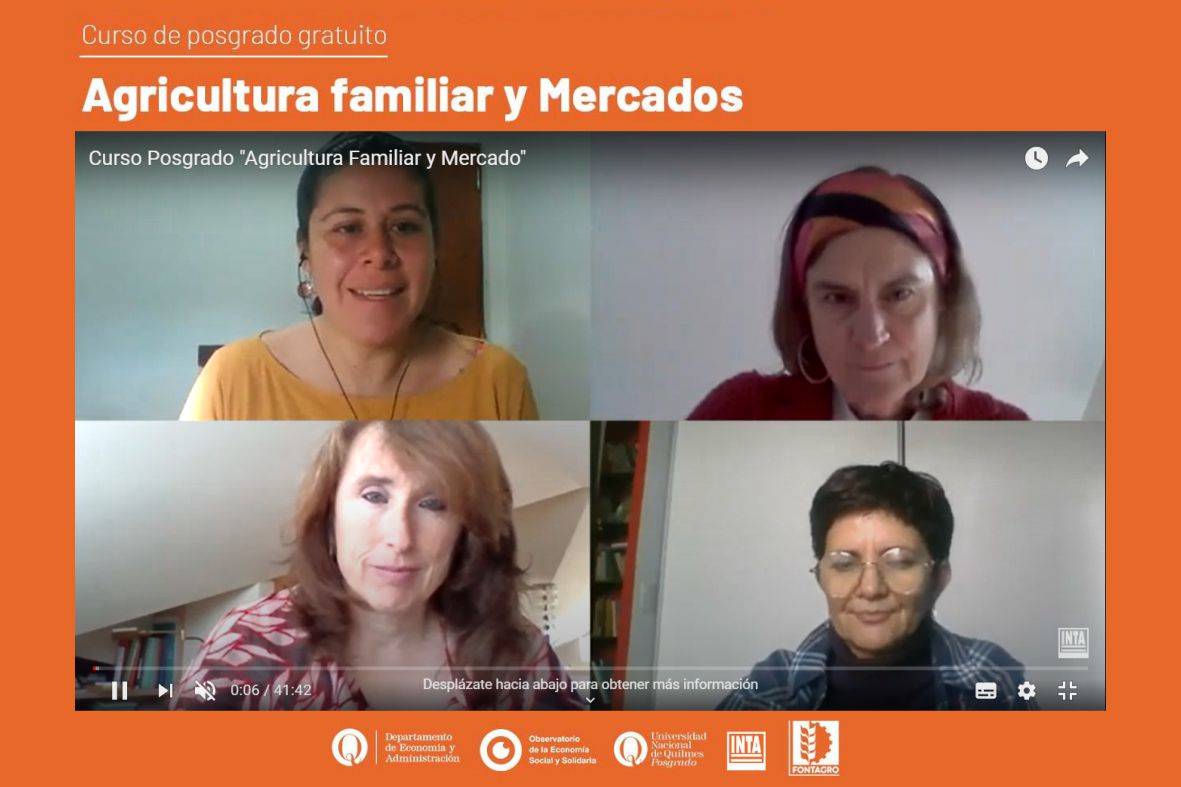 Instrumentos y mecanismos de valoración e identificación en la producción y comercialización de la agricultura familiar y panel de experiencias