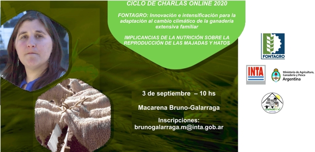 Charla online: Implicancias de la nutrición sobre la reproducción de las majadas y hatos.