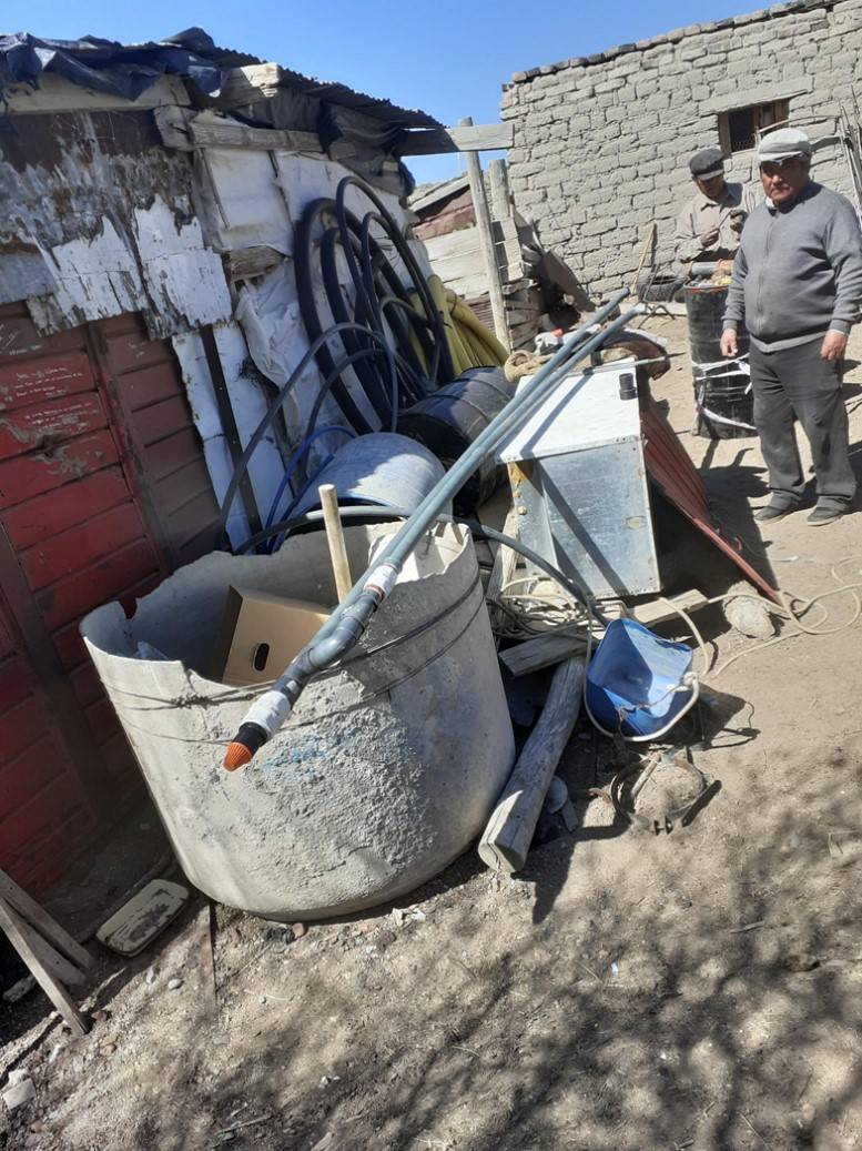 Workshop on construction of a plunger pump for wells to improve water access for family agriculture