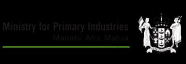 New Zealand Ministry for Primary Industries logo