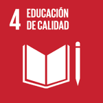 {"nombre": "Educación de calidad", "descripcion": "Objetivo 4. Garantizar una educación inclusiva, equitativa y de calidad y promover oportunidades de aprendizaje durante toda la vida para todos"}