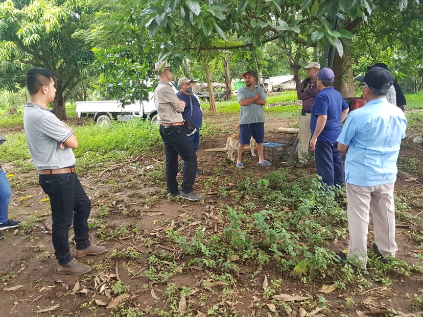 Visita de campo. Tisma, Masaya, Nicaragua.