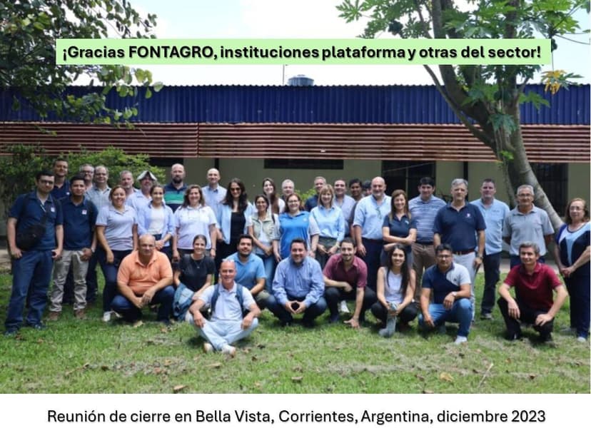 Reunión de cierre y gracias