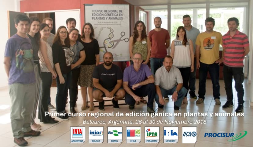 I Curso Regional de Edición Génica en Plantas y Animales