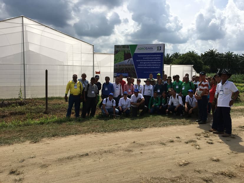 Presentacion del proyecto a Productores, asistentes técnicos y entidades del sector agrícola en Colombia