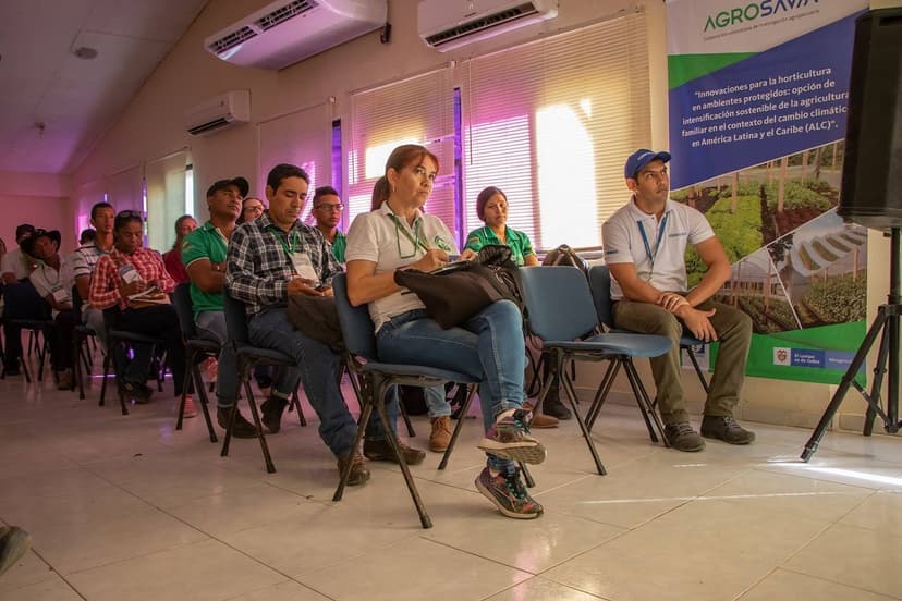 Presentación del proyecto a productores y entidades del sector Agropecuario en el Centro de Investigacion Caribia AGROSAVIA Colombia