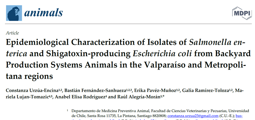 Artículos en Animals MDPI