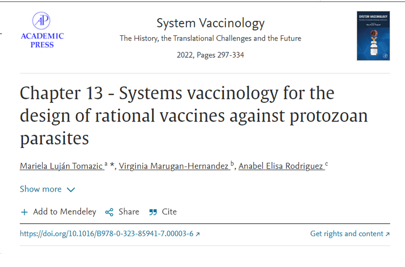 Artículo en System Vaccinology