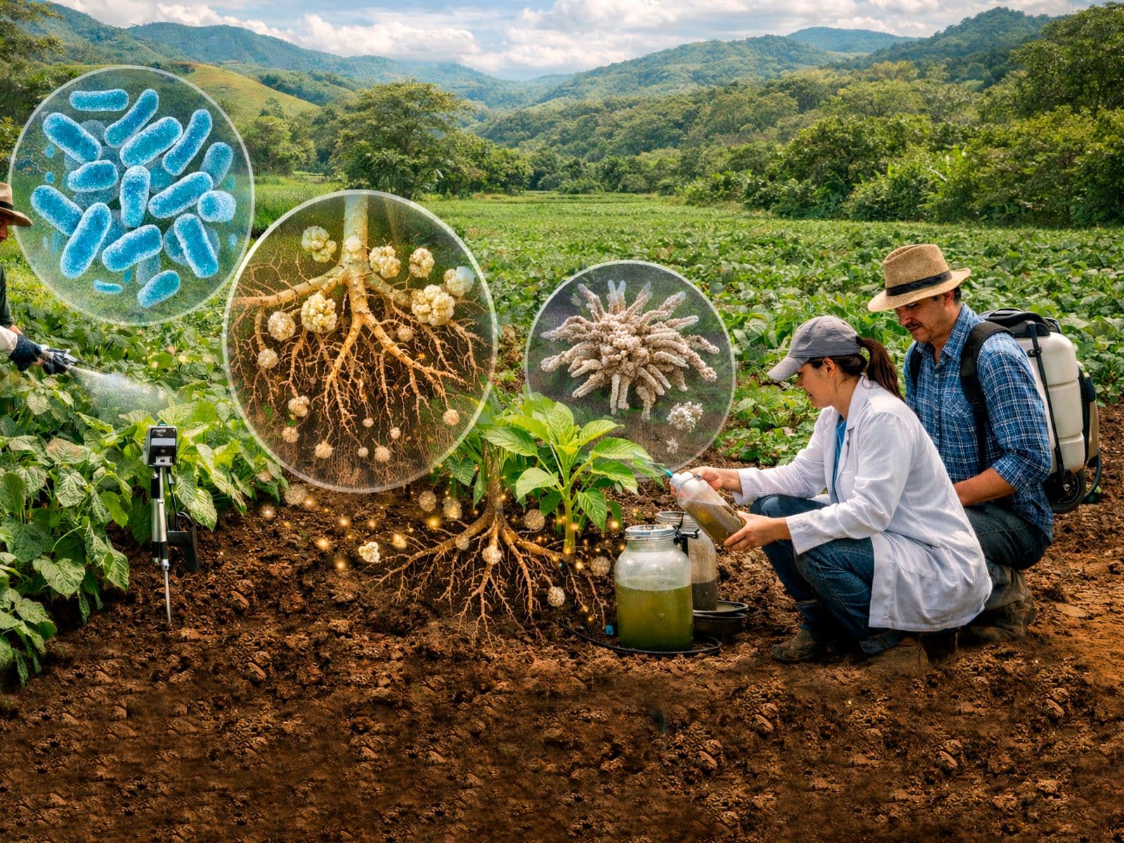 Desarrollo y uso de bioinsumos para una agricultura sostenible en América Latina