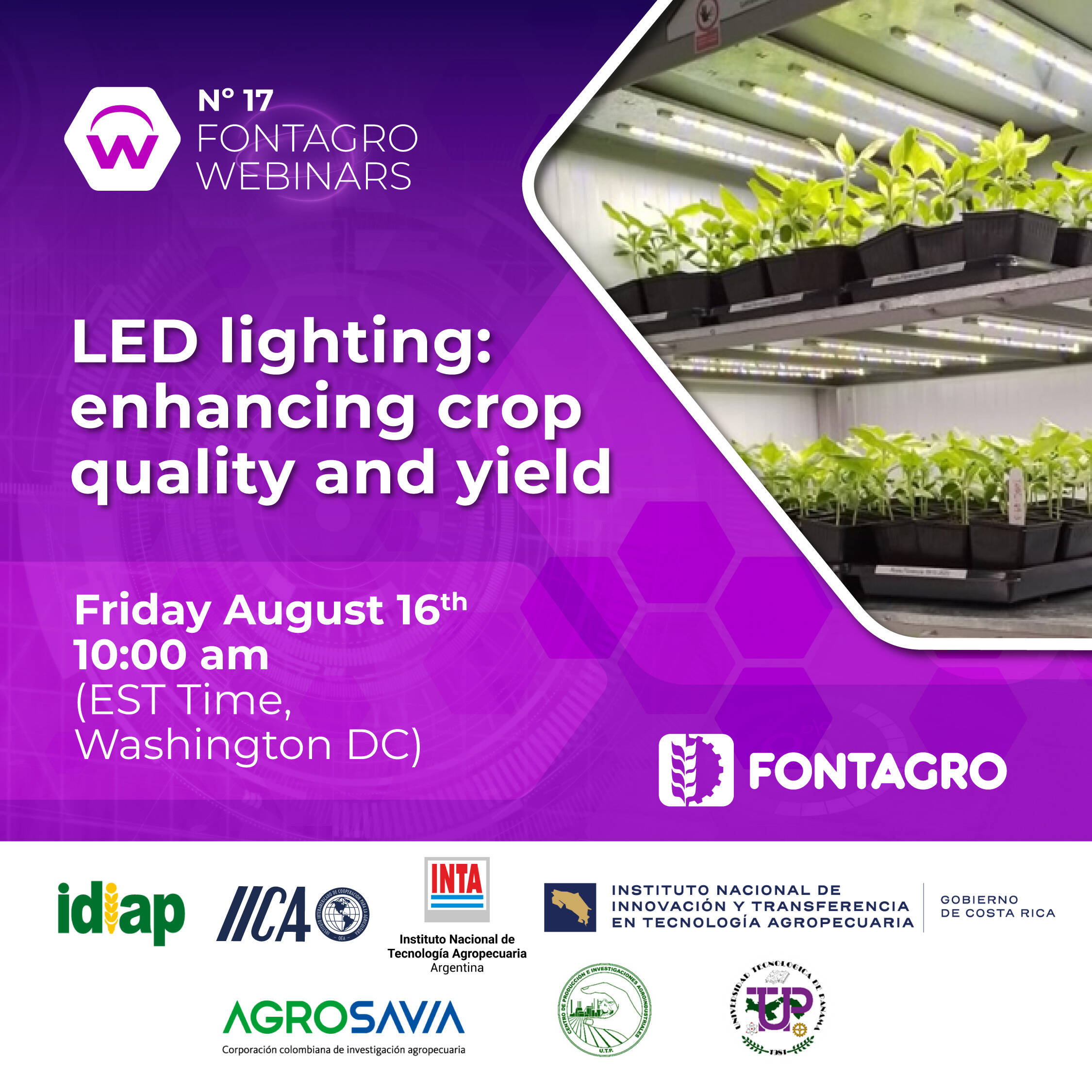 FONTAGRO: Artificial Crop Lighting: LED Light Technology