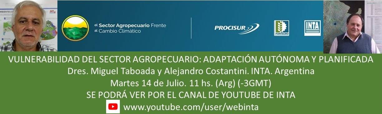 MORE CONFERENCES ABOUT THE AGRICULTURAL SECTOR FACING THE CLIMATE CHANGE