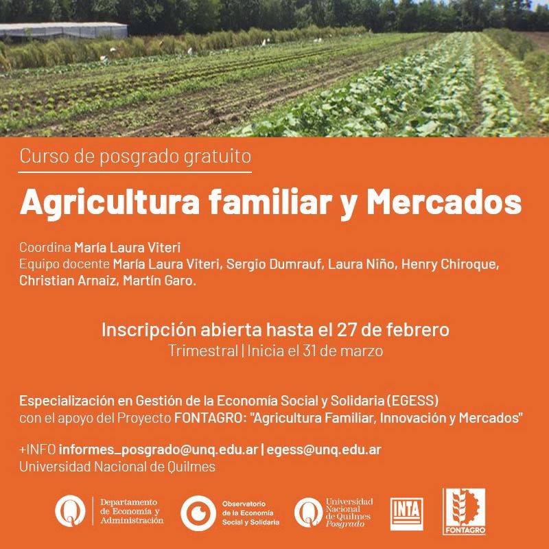 Agricultura Familiar y Mercados