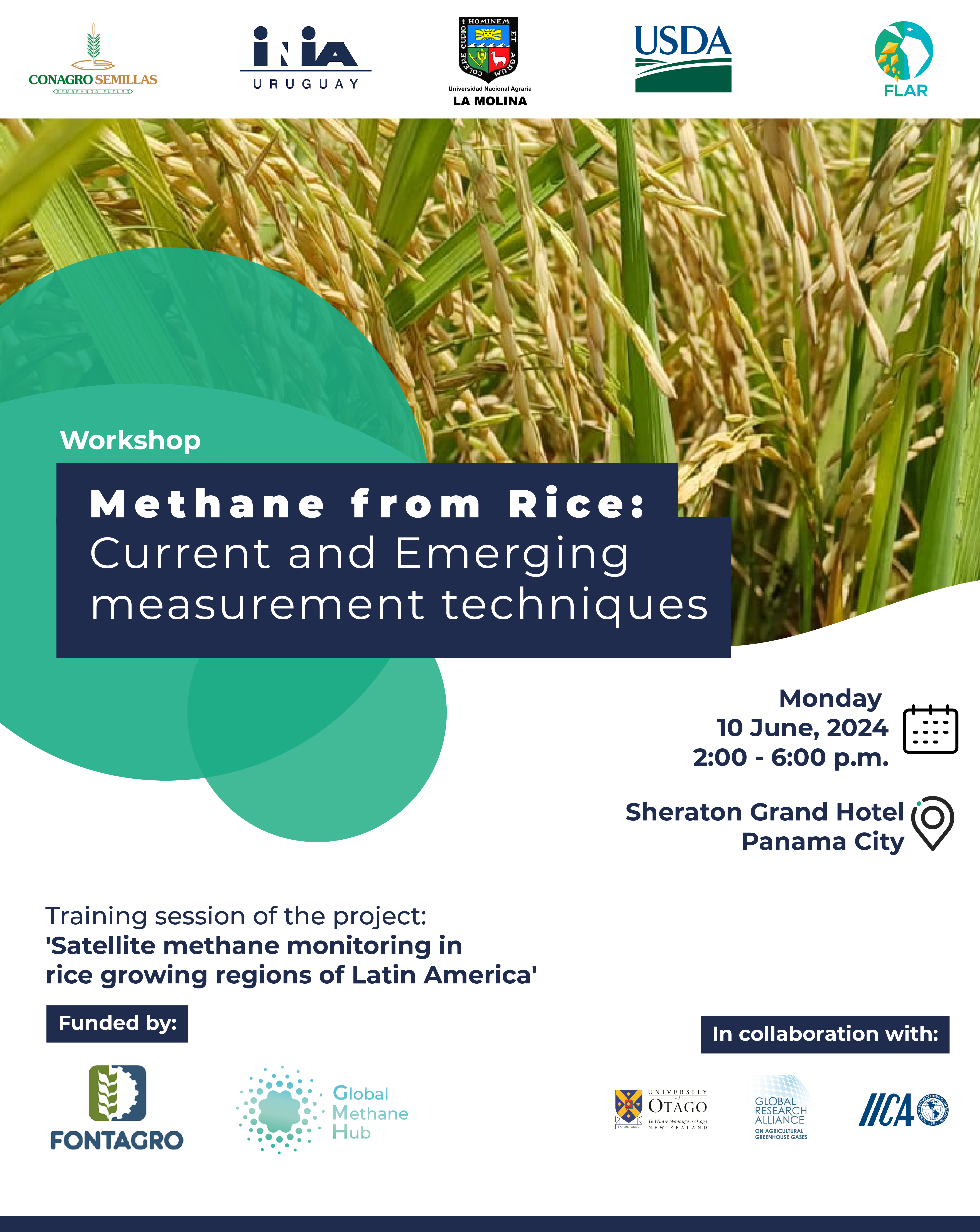 Workshop: Methane from Rice: Current and Emerging measurement techniques