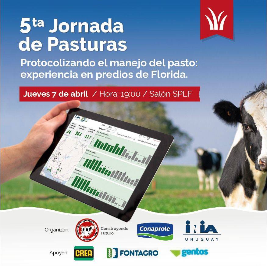 On-site meeting of the Grazing Network of Uruguay, on April 7 in Florida.