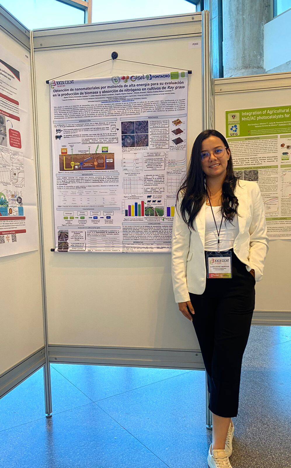 Poster presentation at international conference