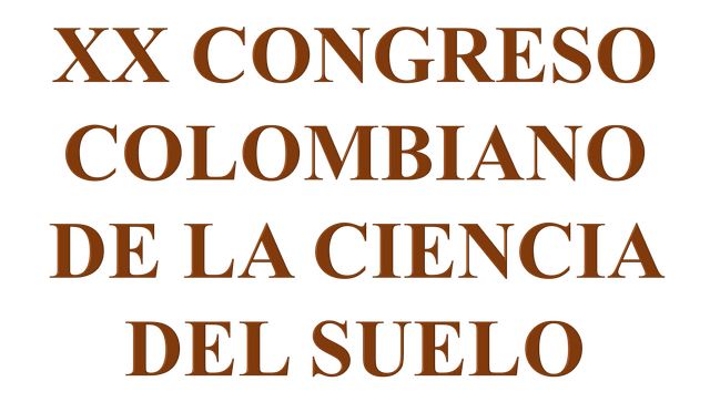 Participation in the XX Colombian Congress of Soil Science.