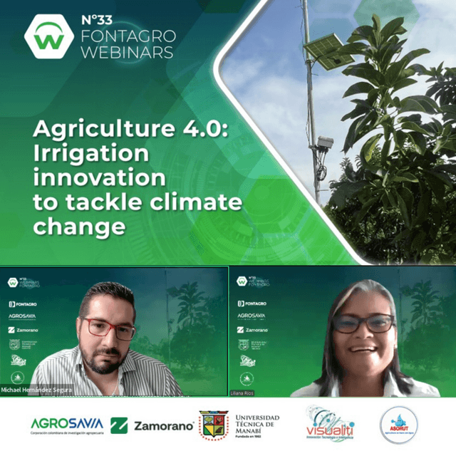 Webinar Agriculture 4.0: Irrigation innovations to takle Climate Change