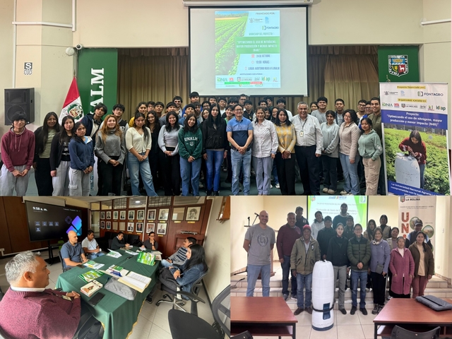 Project presentation workshop of ATN-RF-21534-RG in Peru