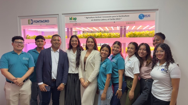 Inauguration of a Controlled-Environment Vertical Farming Module in Panam