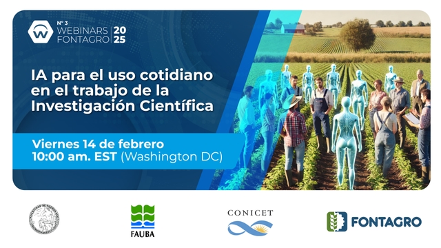 FONTAGRO webinar highlighted AI for everyday use in Scientific Research work