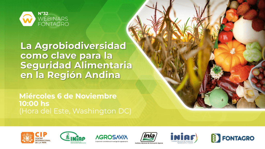 FONTAGRO Webinar Highlights Agrobiodiversity as a Key Factor for Food Security in LAC