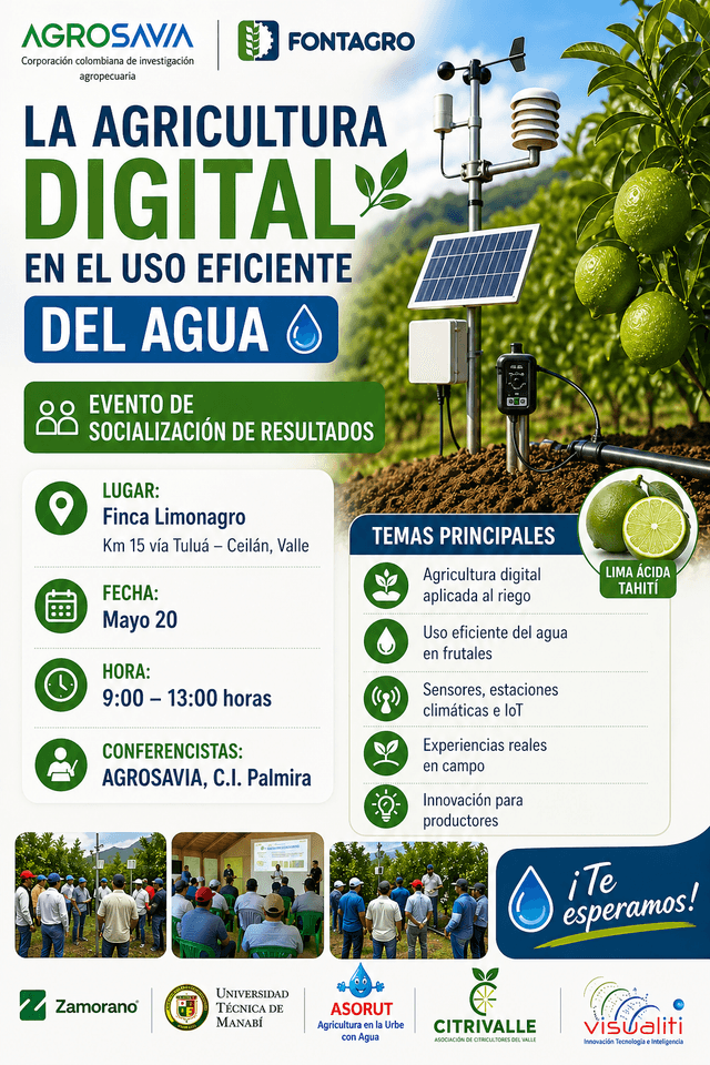Event with producers and extensionists in Valle del Cauca.