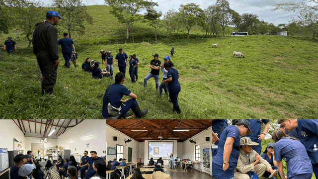 Practical training in methane mitigation for the agricultural professionals of the future